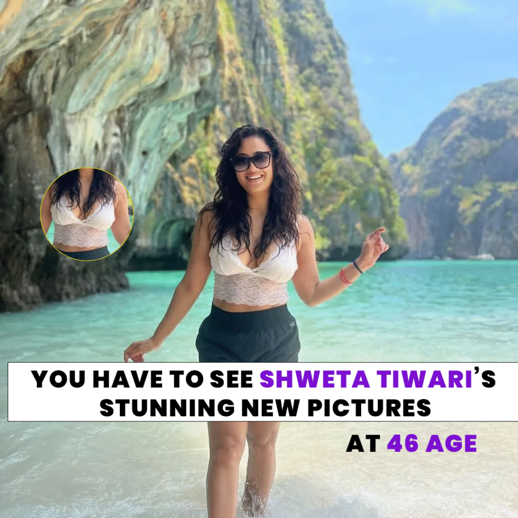  Shweta Tiwari’s Sizzling Photoshoot Breaks the Internet – “46 or 20 Age